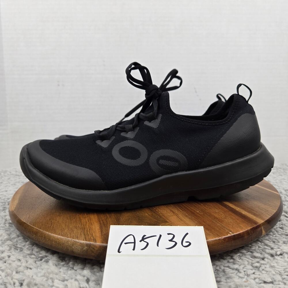 Oofos Mens 11 Oomg Sport LS Black Slip On Casual Lifestyle Recovery Daily Shoe